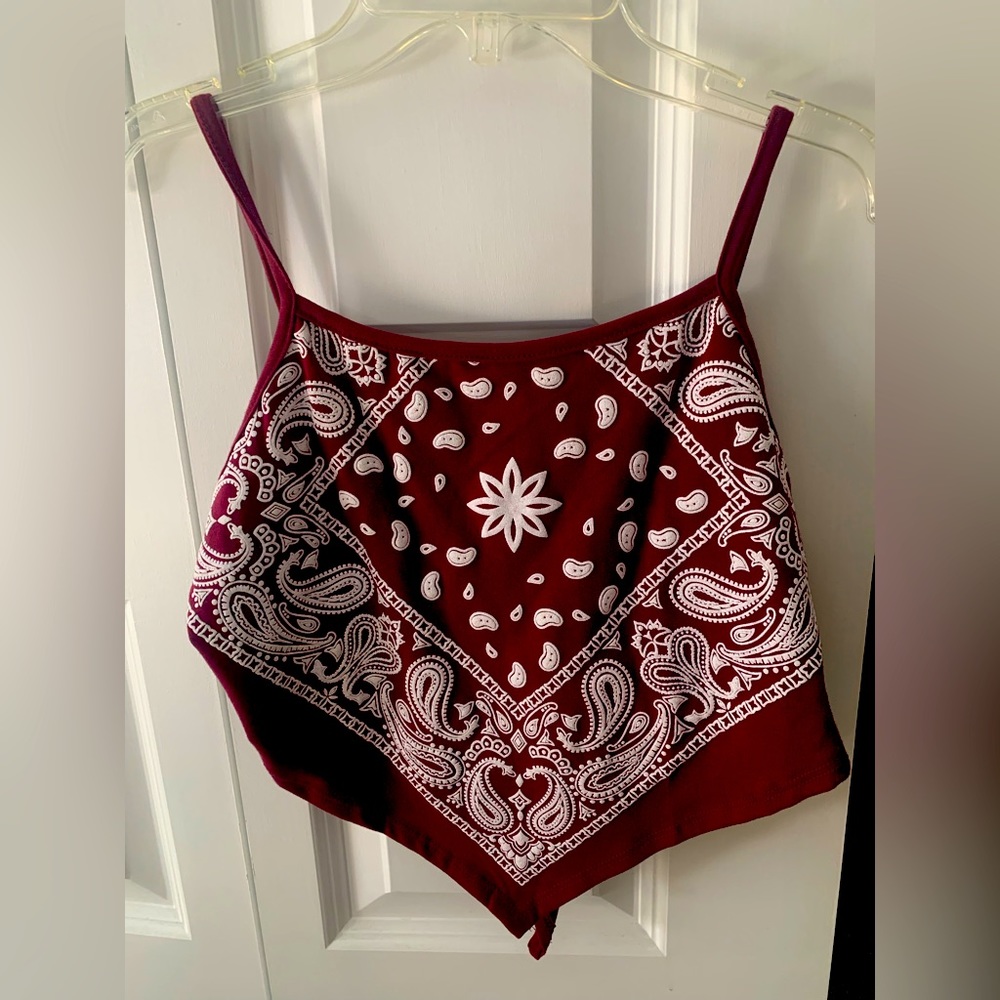 Bandanna Style Top